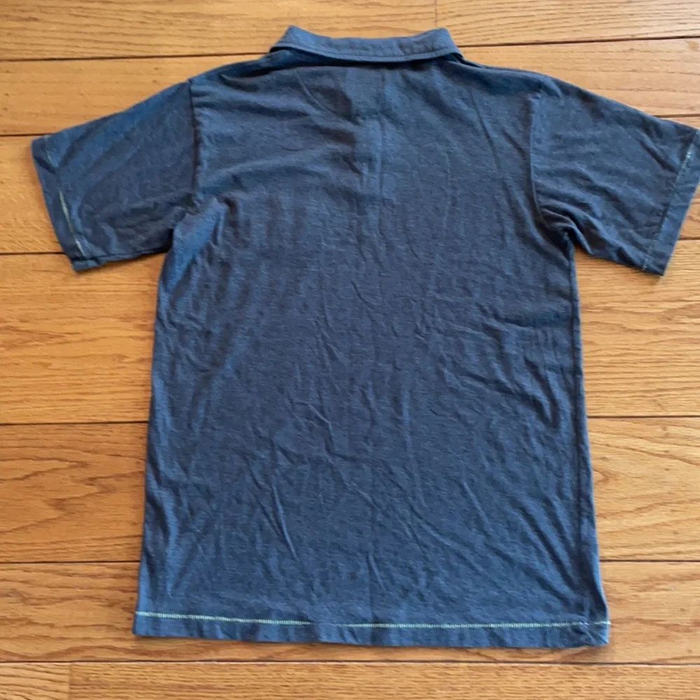 Quiksilver Boys Grey Polo Shirt - Picture 4 of 4
